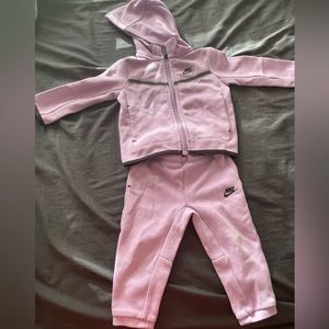 Purple Nike Tech Toddler